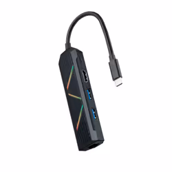 Nanocable 10.16.0501, Cablato, USB 3.2 Gen 1 (3.1 Gen 1) Type-C, 100 W, 10,100,1000 Mbit/s, Nero, 4K Ultra HD