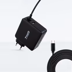 TooQ TQLC-USBC65PD, Computer portatile, Interno, 100 V, 50 / 60 Hz, 65 W, 5 - 20 V