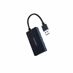Nanocable 10.16.4403, USB 3.2 Gen 1 (3.1 Gen 1) Type-A, USB 3.2 Gen 1 (3.1 Gen 1) Type-A, Nero, 0,15 m, 40 mm, 77 mm
