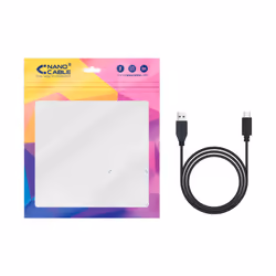 Nanocable 10.01.4002 cavo USB USB 3.2 Gen 2 (3.1 Gen 2) 2 m USB C USB A Nero - Vista aggiuntiva 4
