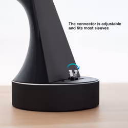 TooQ TQCD02L Caricabatterie per dispositivi mobili Smartphone, Orologio intelligente Nero USB Carica wireless Ricarica rapida Interno - Vista aggiuntiva 4