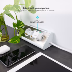 TooQ TQWC-PD20WT Caricabatterie per dispositivi mobili Universale Bianco AC Ricarica rapida Interno - Vista aggiuntiva 5