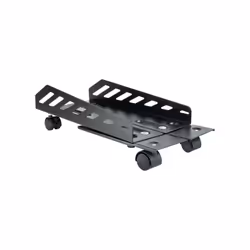 TooQ UMCS0024-B, Supporto CPU a carrello, Tower, 25 kg, Nero, Acciaio, Verticale