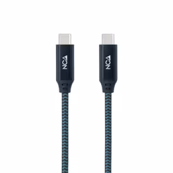 Nanocable 10.01.4302-COMB cavo USB USB4 Gen 2x2 2 m USB C Colore foglia di tè, Nero, Grigio - Vista aggiuntiva 2