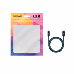 Nanocable 10.01.4302-COMB cavo USB USB4 Gen 2x2 2 m USB C Colore foglia di tè, Nero, Grigio - Vista aggiuntiva 4