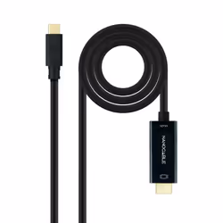 Nanocable 10.15.5133, 3 m, USB tipo-C, HDMI tipo A (Standard), Maschio, Maschio, Dritto