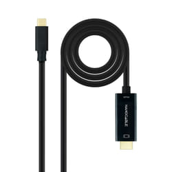 Nanocable 10.15.5133 cavo e adattatore video 3 m USB tipo-C HDMI tipo A (Standard) Nero