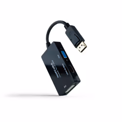 Nanocable 10.16.3301-ALL, 0,2 m, DisplayPort, DVI-D + VGA (D-Sub) + HDMI, Maschio, Femmina, Dritto
