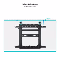 TooQ TQVW4571T Supporto per display espositivi 177,8 cm (70") Nero - Vista aggiuntiva 6