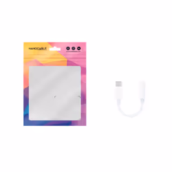Nanocable 10.24.1205-W cavo audio 0,11 m 3.5mm USB tipo-C Bianco - Vista aggiuntiva 5