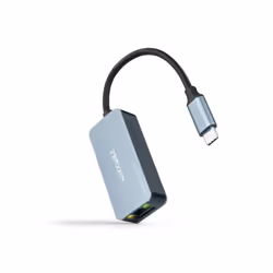 Nanocable 10.03.0410, Cablato, USB tipo-C, Ethernet, 2500 Mbit/s, Grigio