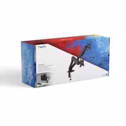 TooQ DB5132TNR-B Supporti a parete per TV 32" Scrivania Nero - Vista aggiuntiva 4