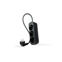 Nanocable 10.38.0003-NS-BK prolunghe e multiple 1,4 m 3 presa(e) AC Interno Nero