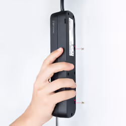 Nanocable 10.38.0003-NS-BK prolunghe e multiple 1,4 m 3 presa(e) AC Interno Nero - Vista aggiuntiva 5