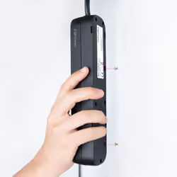 Nanocable 10.37.0004-NS-BK prolunghe e multiple 1,4 m 4 presa(e) AC Interno Nero - Vista aggiuntiva 5