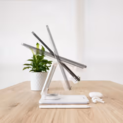 TooQ Hermes Supporto passivo Telefono cellulare/smartphone, Tablet/UMPC Bianco - Vista aggiuntiva 2