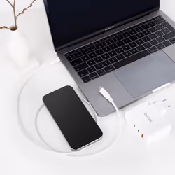 Nanocable 10.01.2301-L150-W cavo USB USB 2.0 1,5 m USB C Bianco - Vista aggiuntiva 4