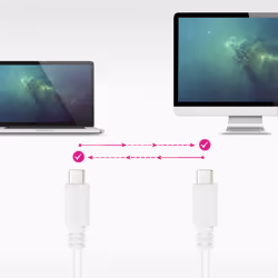 Nanocable 10.01.2301-L150-W cavo USB USB 2.0 1,5 m USB C Bianco - Vista aggiuntiva 5
