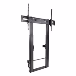 TooQ Lottus, 2,54 m (100"), 200 x 200 mm, 1000 x 600 mm, -10 - 5°, Acciaio, Nero