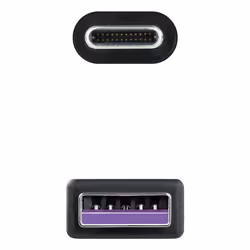 Nanocable 10.01.2101-L150 cavo USB USB 2.0 1,5 m USB C USB A Nero - Vista aggiuntiva 3