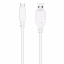 Nanocable 10.01.2101-W cavo USB USB 2.0 1 m USB C USB A Bianco