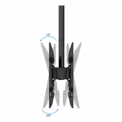 TooQ LPCE2286TSLI-XL-B Supporto TV a parete 2,18 m (86") Nero - Vista aggiuntiva 5