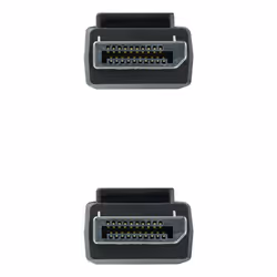 Nanocable 10.15.2600 cavo DisplayPort 0,5 m Nero
