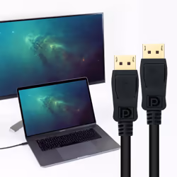 Nanocable 10.15.2605 cavo DisplayPort 5 m Nero - Vista aggiuntiva 5