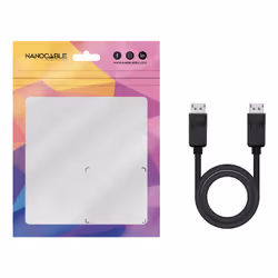 Nanocable 10.15.2700 cavo DisplayPort 0,5 m Nero - Vista aggiuntiva 5