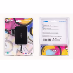 TooQ TQLC-USBCGAN100PD Caricabatterie per dispositivi mobili Computer portatile, Universale Nero AC Interno - Vista aggiuntiva 4