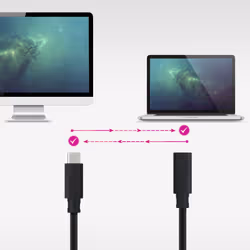 Nanocable 10.01.4501-L150 cavo USB USB 3.2 Gen 2x2 1,5 m USB C Nero - Vista aggiuntiva 4