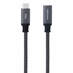 Nanocable 10.01.4502-COMB cavo USB USB 3.2 Gen 2x2 2 m USB C Nero - Vista aggiuntiva 2