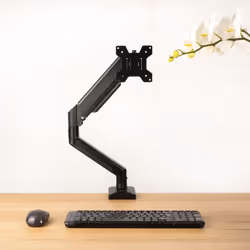 TooQ DB1334TNR-B Supporti a parete per TV 86,4 cm (34") Scrivania Nero