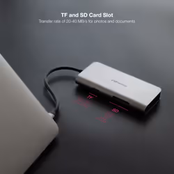 Nanocable 10.16.4609 replicatore di porte e docking station per laptop Cablato USB 3.2 Gen 1 (3.1 Gen 1) Type-C Grigio - Vista aggiuntiva 4