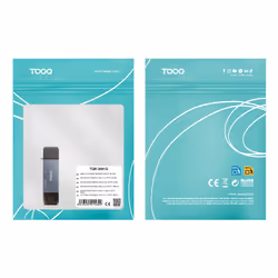 TooQ TQR-3001G lettore di schede USB 3.0 Type-A/Type-C Grigio - Vista aggiuntiva 6