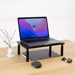 TooQ TQMR081 Supporti a parete per TV Scrivania Nero - Vista aggiuntiva 4