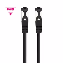Nanocable 10.20.2003-BK cavo di rete Nero 3 m Cat8.1 S/FTP (S-STP) - Vista aggiuntiva 3