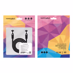 Nanocable 10.20.2003-BK cavo di rete Nero 3 m Cat8.1 S/FTP (S-STP) - Vista aggiuntiva 5