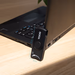 TooQ TQR-3012B lettore di card readers USB 2.0 Nero - Vista aggiuntiva 2