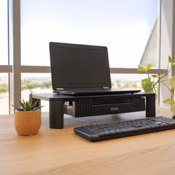 TooQ TQMMPD02 Supporti a parete per TV Scrivania Nero - Vista aggiuntiva 5