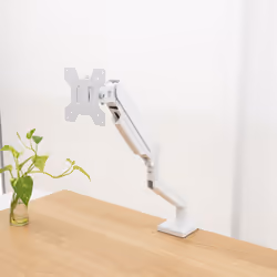 TooQ DB1334TNR-W Supporti a parete per TV 86,4 cm (34") Scrivania Bianco - Vista aggiuntiva 2