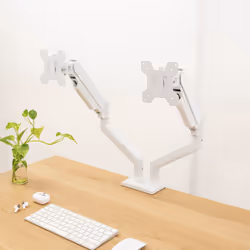 TooQ DB1434TNR-W Supporti a parete per TV 86,4 cm (34") Scrivania Bianco - Vista aggiuntiva 2