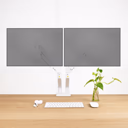 TooQ DB1434TNR-W Supporti a parete per TV 86,4 cm (34") Scrivania Bianco - Vista aggiuntiva 5