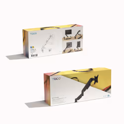 TooQ DB1733TNR-B Supporti a parete per TV 81,3 cm (32") Scrivania Nero - Vista aggiuntiva 8