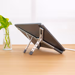 TooQ TQLRS0036-AL supporto per laptop Supporto per computer portatile Argento 43,9 cm (17.3") - Vista aggiuntiva 3