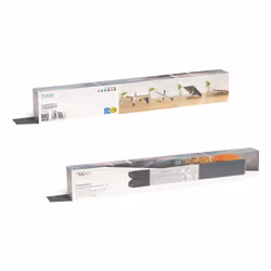 TooQ TQLRS0036-AL supporto per laptop Supporto per computer portatile Argento 43,9 cm (17.3") - Vista aggiuntiva 6