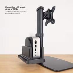 TooQ DB1128TN-B Supporti a parete per TV 68,6 cm (27") Scrivania Nero - Vista aggiuntiva 5