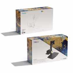 TooQ DB1128TN-B Supporti a parete per TV 68,6 cm (27") Scrivania Nero - Vista aggiuntiva 8