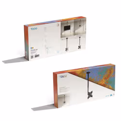 TooQ LPCE2301TSLI-B Supporto TV a parete 106,7 cm (42") Nero - Vista aggiuntiva 8