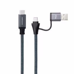 Nanocable 10.01.4113-COMB cavo USB USB 3.2 Gen 2x2 3 m USB A/USB C USB C Nero - Vista aggiuntiva 2